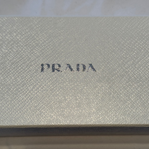 Authentic Prada Sunglasses Accessory Storage Box 7x3x8 – Empty Case - Picture 2 of 6